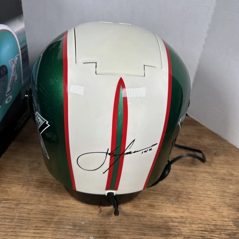 Collectible John Force Nhra Funny Car Race Station Helmet Coffee Maker
